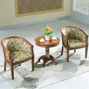 2인 티테이블 세트 카페 거실 원형 원룸 티 구성 로비 베란다 탁자