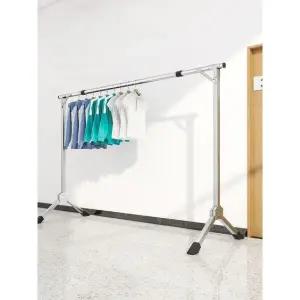 일자 빨래건조대 1 2m 접이식 스탠딩 대형 실내 야외용 방풍 10개