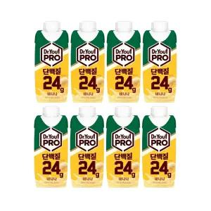 닥터유 프로 단백질 드링크 24g 바나나 250ml 8개
