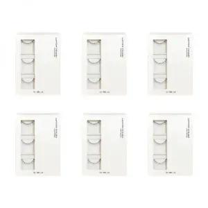 더툴랩 인조 가닥 부분 속눈썹 6팩 18쌍 대용량 해피림 MNS