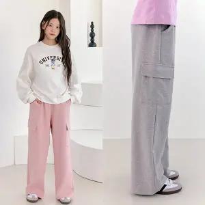 [shopDekelly]콜린 카고 건빵 바지 팬츠 여아 주니어 의류 초등학생 옷