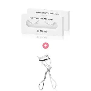 더툴랩 속눈썹 인조 아이 포인트 테일 듀오 + 뷰러 세트 2팩 4쌍 MNS