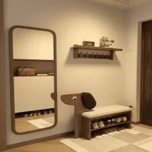 현관 신발장 수납장 조립식 틈새 원룸 슬림 다용도 정리