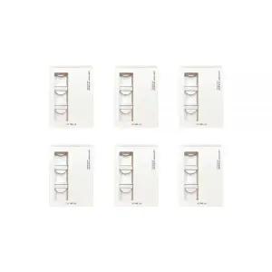 더툴랩 속눈썹 가닥 인조 부분 대용량 6팩 18쌍 해피림 MNS