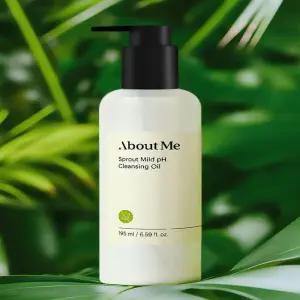 어바웃미 새싹 약산성 클렌징 195ml - 진정 저자극 세안제 민감성 노폐물 제거(SH)