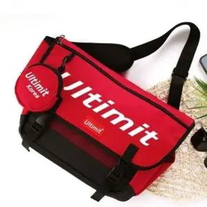 ( )가방 레드 보조 메신저백 책가방 파우치 학생