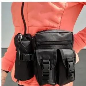 밀리터리 스타일 웨이스트백 허리 힙색 등산용 보조 슬링백 힙빽 밀리터리룩 힙팩