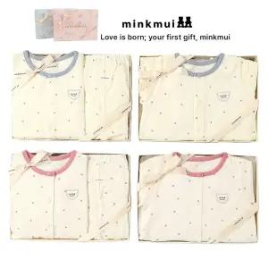 도트메쉬반팔우주복.내의 4종택1 3637004126 36370-041-26 27 054 출산백일돌선물