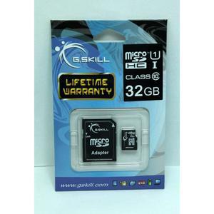 클래스 10 SD 어댑터 카드, (FF-TSDG32GA-C10). 플래시 G.Skill 포함 32GB MicroSDHC