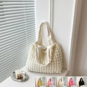 버블백 여성 가방 패션 와플 에코백 가벼운 숄더백 데일리가방 여성숄더백