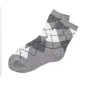 패션양말 SP165079 중목양말 남자 아가일 정장양말 회색 5켤