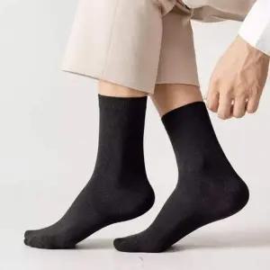 남성 VF820263 여성 데일리 중목 양말 클래식 정장 장목 무지