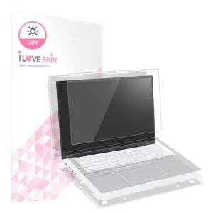 알럽스킨 LG 그램 2023 16인치 고광택강화 액정+외부보호필름 2매 16Z90R 16ZD90R