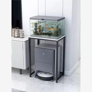 철제축양장 구피 베타 대리석 테이블 거치대 다이 수족관 수조 수조골드 낮은형 사이드