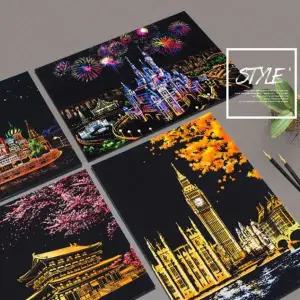 [알티피아]컬러링북 스크래치북 도안 어른 색칠 책