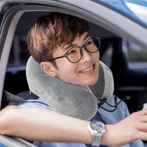 릴렉션 메모리폼 목베개 3종세트(그레이) 목쿠션