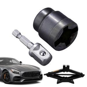 범용 시저 자동차 잭 어댑터 RV 스태빌라이저 드릴 분해 도구 스틸 볼 조인트 로드 임팩트 렌치