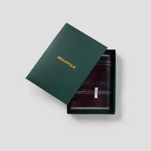 매장정품 BEANPOLE 빈폴 캐시혼방 체크 양면 머플러 - 와인 BE5X84M03Z 1030138