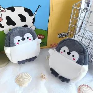 미니 동전지갑 펭귄 가방고리 열쇠고리 키링 미니파우치 인형키링 동전지갑 가방고리