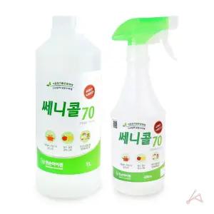 주방 살균 소독제 쎄니콜70 437052/소독용/알콜/살균제/소독/가정용/다용도/멀티/세정제/청소용/