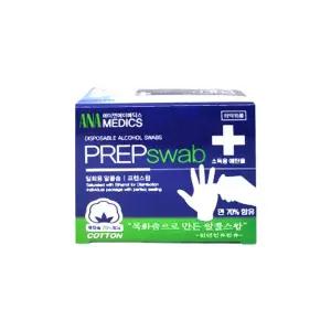 ANA 프랩스왑 알콤솜 100매 1개 휴대폰 소독 개인/알콜/에탄올/가정용/소독제/다용도/멀티/살균/세정제/