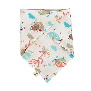 AMGS11 거즈 몽키친구들/아동/스카프빕/유아/목스카프/아기/스노우빕/신생아/턱받이/영아/아기용/스카프/