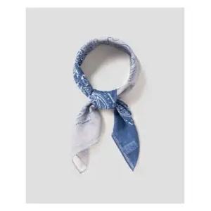 [갤럭시 라이프스타일][갤럭시 라이프스타일] GIERRE MILANO 코튼 더블 패턴 반다나 - 네이비 (GC5184GR2R)