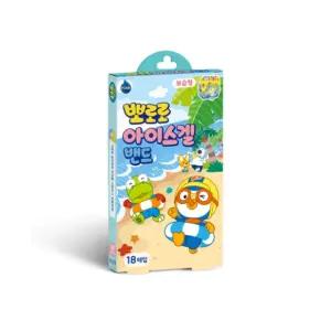뽀로로 아이스겔 밴드/키즈/의료용/어린이/1회용/상처/커버/봉합/일반/반창고/의료/일회용/가정용/귀여운