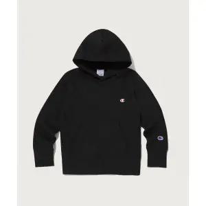 챔피온 CHAMPION KIDS 키즈 C로고 프렌치테리 후드 티셔츠 Black CKTS3FK02BK 677206