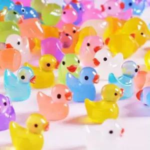 bns 어항 수조 꾸미기 오리 미니어처 장식 소품 10p