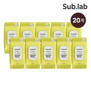 서브랩 주방 다용도 인덕션 키친 클리너 60매X20개