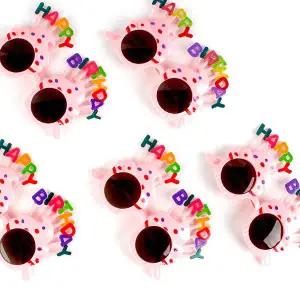 WL 생일파티 컵케이크 선글라스 핑크