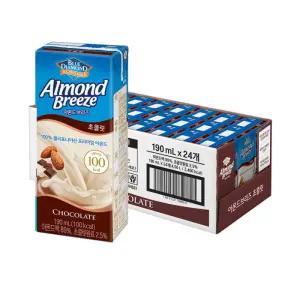 아몬드브리즈 초콜릿 190ml 24팩