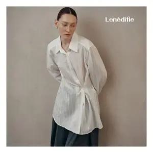 르네디피 26SS 실크블랜드 벨티드 롱 셔츠 1198273