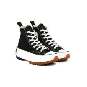 컨버스 15주년 여성 런스타 하이크 스니커즈 블랙 166800C