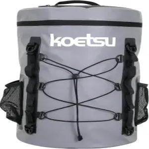 KOETS 40L 방수 드라이백 백팩 - 패들 보드(SUP) 카약 캠핑 및 여행용 잠수 롤탑 플로팅 스토리지 내구성