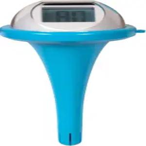 게임 풀 온도계 - 대형 디스플레이 읽기 쉽고 깨지지 않는 케이스 야외 및 실내 수영장 스파 온수 욕조