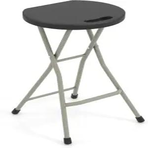 고플러스 접이식 의자 550파운드 용량의 28인치 캠핑 휴대용 플라스틱 낚시 하이킹 정원 가꾸기용 손잡이가