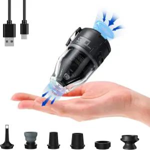 플렉스테일기어 맥스 펌프 3 공기 5Kpa 휴대용 캠핑 라이트 포함 500L/min 매트리스 주입식 베개용 전기 링