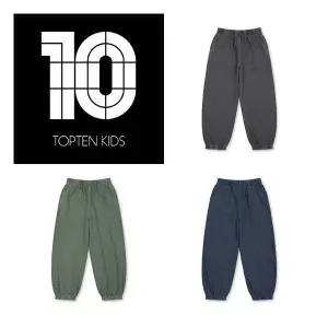 매장정품 [탑텐키즈]MKF4PT1201 남아) 테리 가먼트다잉 조거 스웨트팬츠 245566