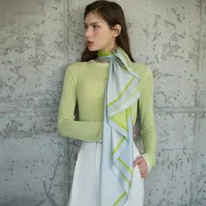 [26SS 최신상] 센존 블루라벨 실크100 그라데이션 스카프