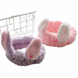 세안헤어밴드 샤워캡 세수머리띠 aPl3+3veM