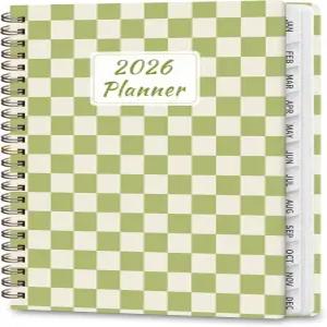 2026 플래너 주간 및 월간 캘린더 학술 기획서 2026년 1월 - 12월 사무용품 책상 액세서리를 위한 의제