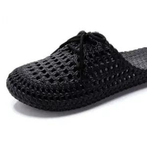 거실실내화 HO815311 리본 슬리퍼 거실화 여성슬리퍼 거실슬리