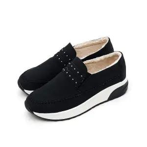 여자 XM715524 털슬립온 겨울 외출 퍼신발 캐주얼 방한 운동화