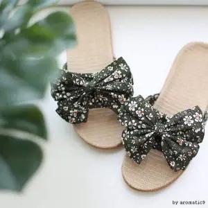 신발 RY040242 사무실 슬리퍼 비치 린넨 가벼운 여름 러블리 마