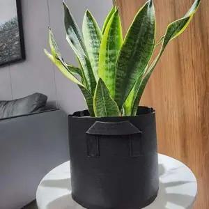 다용도 부직포 화분 통기성 소형 부직포 화분 베란다 텃밭 모종