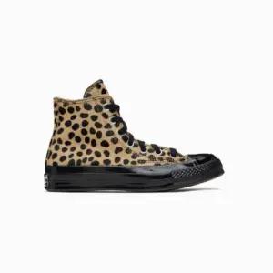 백화점 컨버스 척테일러 1970 레오파드 프린트 하이탑 캔버스화 A12705C