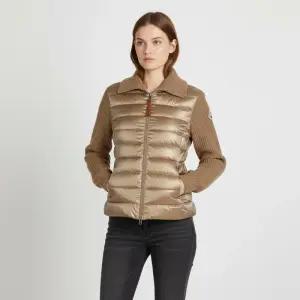 몽클레어 브라운 니트 믹스 구스 다운 집업 자켓 9B00017 M1241 2221177566