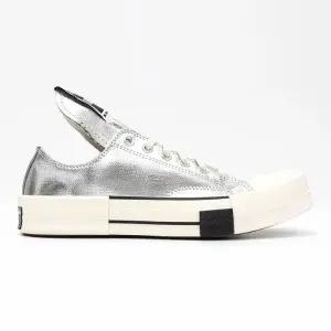 백화점 당일 23 릭오웬스 X 컨버스 터보다크 척 70 로우 실버 남성 스니커즈 A01292C